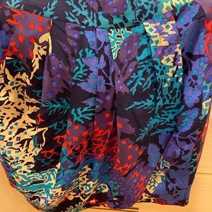 Colorful Yumi Kim skirt with coral design